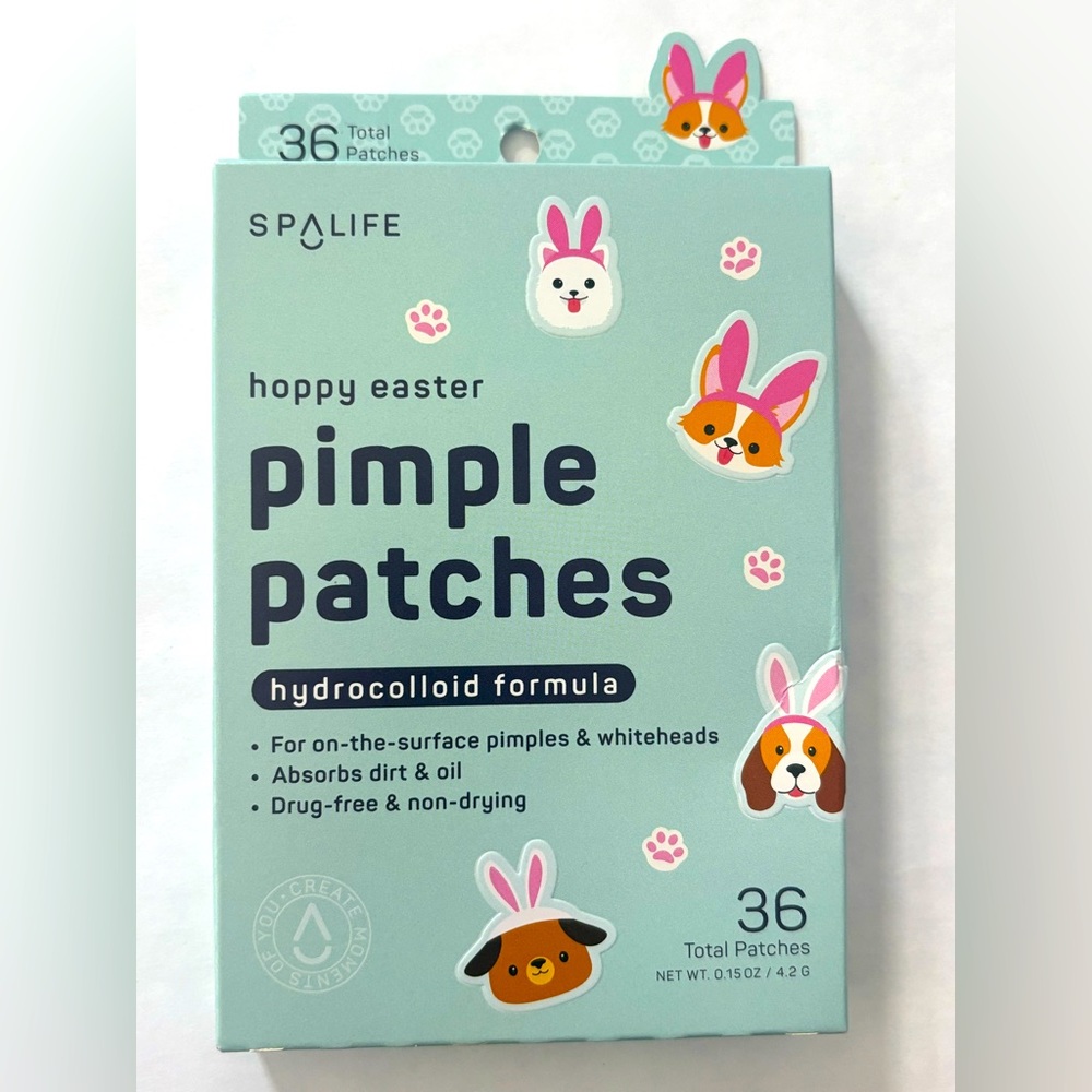 Brand new Spa life pimple patches (Hoppy Easter)